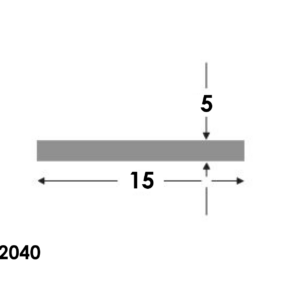 Platstaf 15x5.0 brute