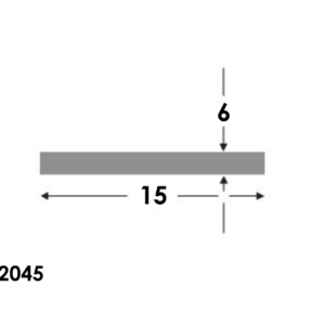 Platstaf 15x6.0 brute
