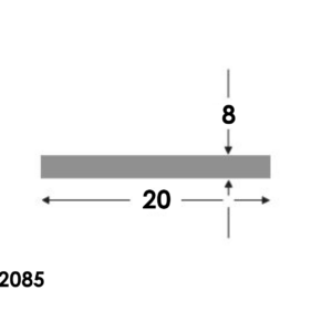 Platstaf 20x8.0 brute