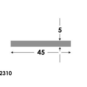 Platstaf 45x5.0 brute