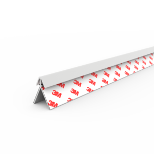 Driehoekprofiel 60° anod 4100 zilver (+T)