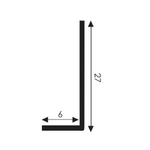 Randafwerking L6 anod 4100 zilver (+T)