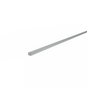 Aluminium U-profiel 12x8x12x1.0mm - Onbehandeld