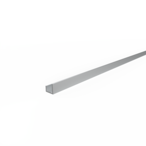 Aluminium U-profiel 20x12x20x2.0mm - Onbehandeld