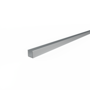 Aluminium U-profiel 22x22x22x2.0mm - Onbehandeld