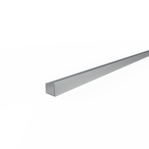 Aluminium U-profiel 25x20x25x2.0mm - Onbehandeld