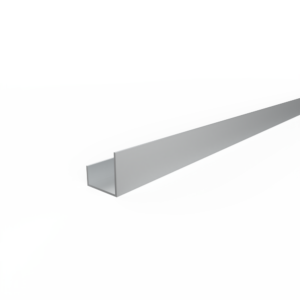 Aluminium U-profiel 40x20x40x2.0mm - Onbehandeld