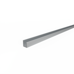 Aluminium U-profiel 20x25x20x2.0mm - Onbehandeld