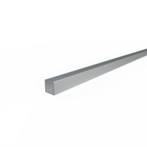 Aluminium U-profiel 25x25x25x2.0mm - Onbehandeld