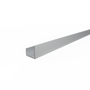 Aluminium U-profiel 40x25x40x3.0mm - Onbehandeld