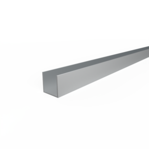 Aluminium U-profiel 40x40x40x2.0mm - Onbehandeld