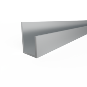 Aluminium U-profiel 64x100x64x6.4mm - Onbehandeld