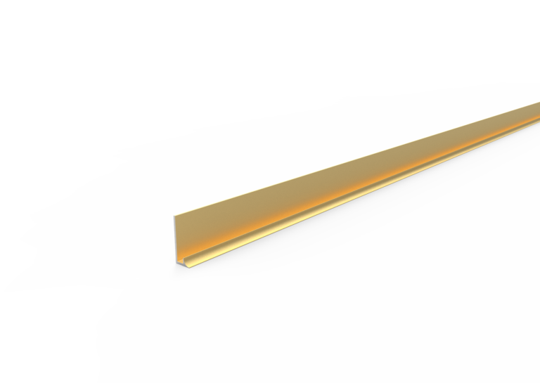 Aluminium Bladafwerking U4 vom-3 4100 goud (+Tape)