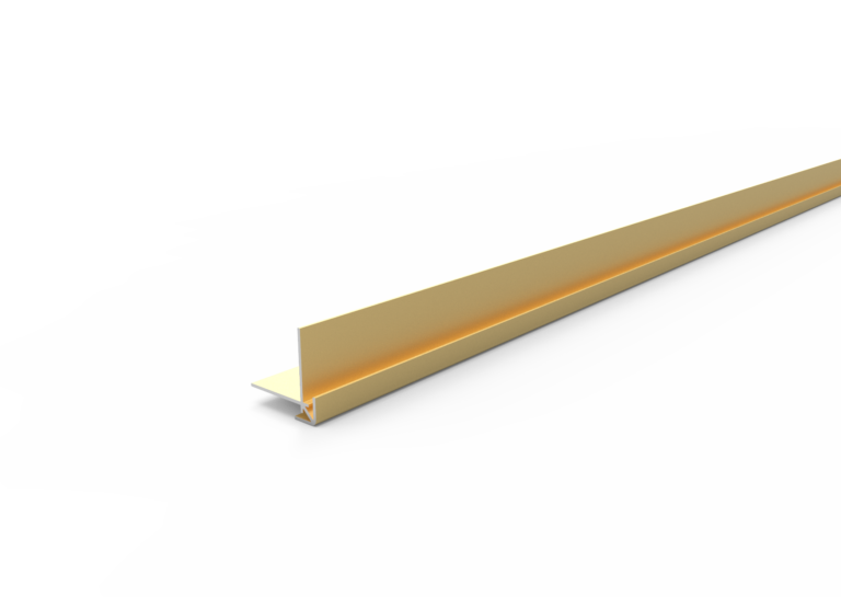 Aluminium Buitenhoek 4 vom-3 4100 goud (+Tape)