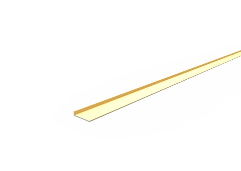 Aluminium Randafwerking L 4 vom-3 4100 goud (+Tape)